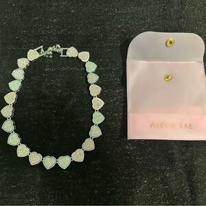 New! Alexa Rae Pastel and Crystal Sweetheart Necklace